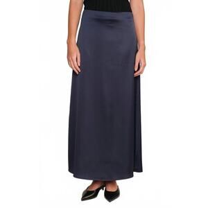 NEW DELUC marcus maxi skirt in navy